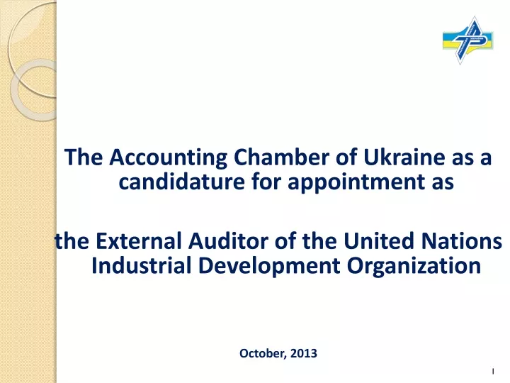 the accounting chamber of ukraine
