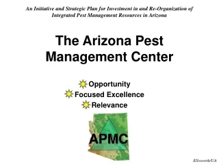 The Arizona Pest Management Center