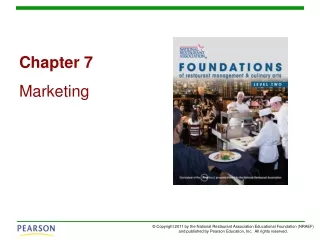 Chapter 7 Marketing