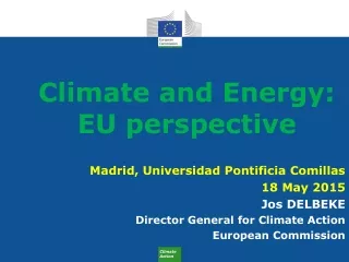 Climate and Energy: EU perspective