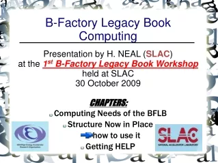 B-Factory Legacy Book Computing