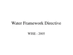 Water Framework Directive - slide 1
