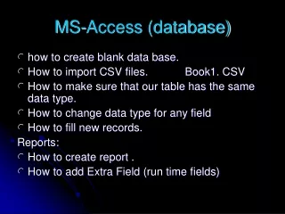MS-Access (database)