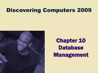 Chapter 10 Database Management