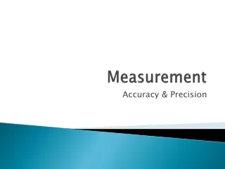 Measurement