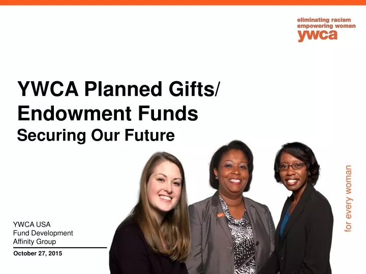 ywca planned gifts endowment funds securing