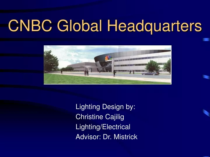 cnbc global headquarters