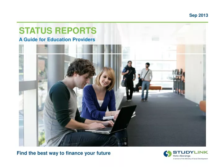 status reports