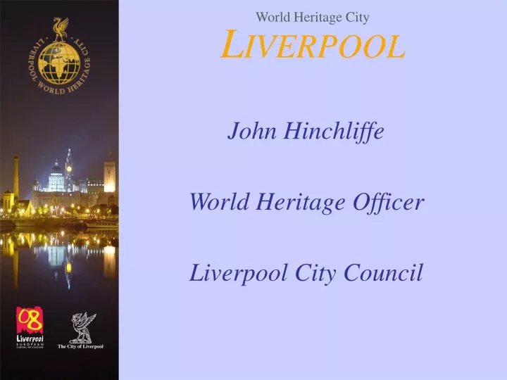 world heritage city l iverpool