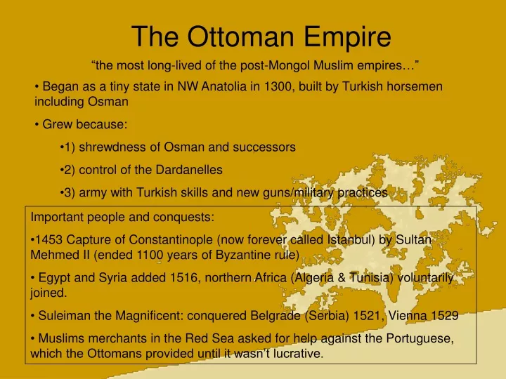 the ottoman empire