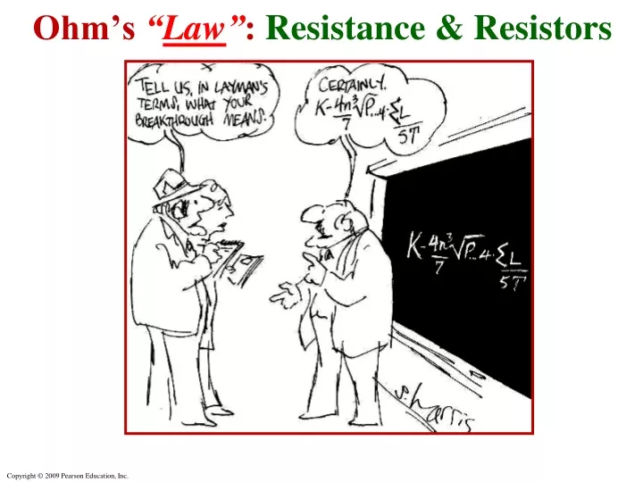 ohm s law resistance resistors