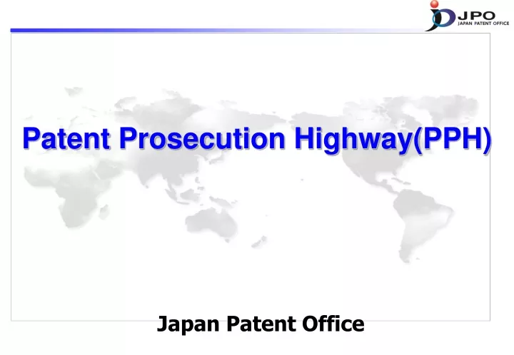 patent prosecution highway pph