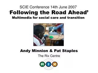 Andy Minnion &amp; Pat Staples The Rix Centre