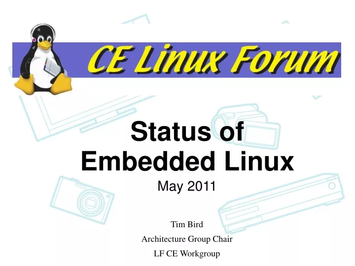 status of embedded linux may 2011