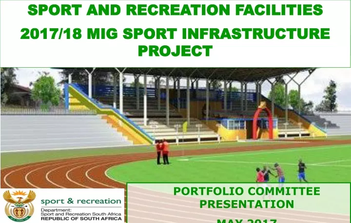 sport and recreation facilities 2017 18 mig sport