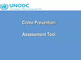 Crime Prevention Assessment Tool