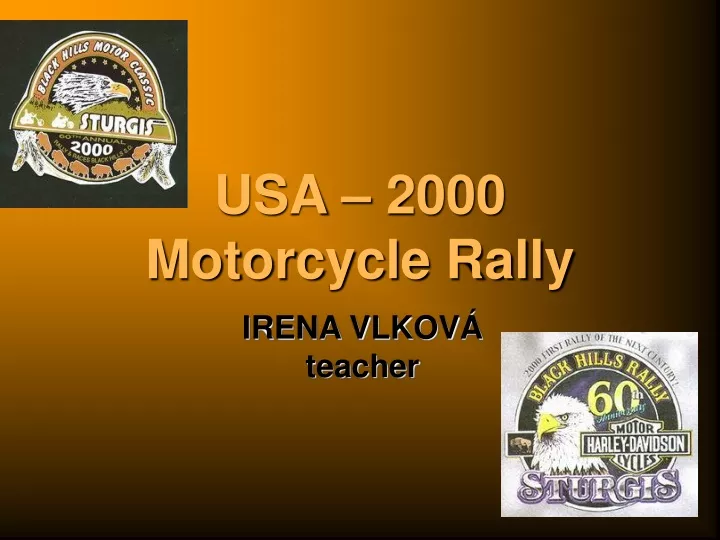 usa 2000 motorcycle rally