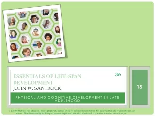 ESSENTIALS OF LIFE-SPAN DEVELOPMENT JOHN W. SANTROCK