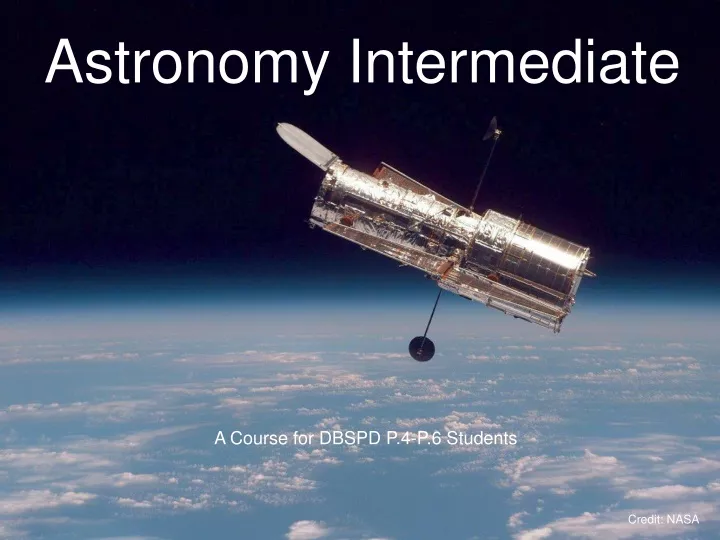 astronomy intermediate
