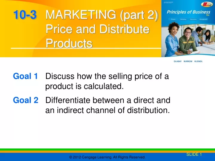 10 3 marketing part 2 price and distribute products