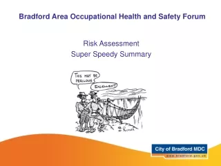 Bradford Area Occupational Health and Safety Forum