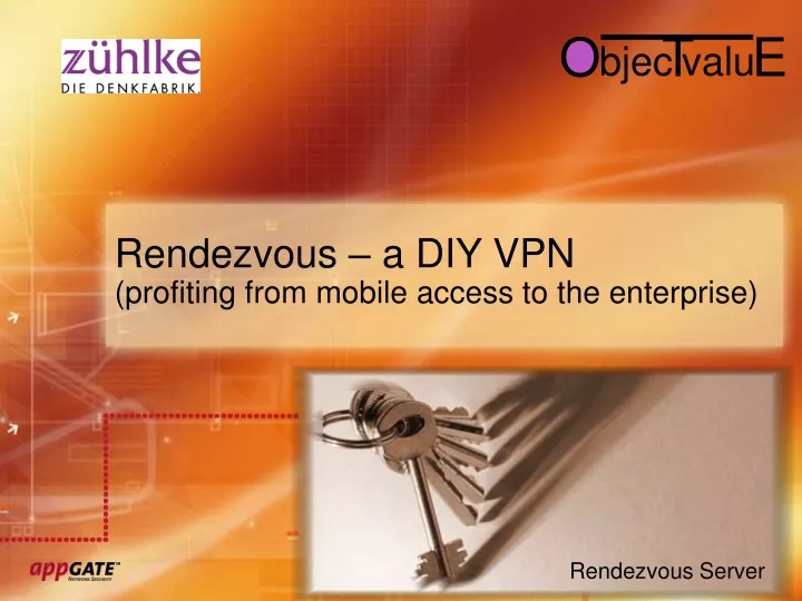 rendezvous a diy vpn profiting from mobile access to the enterprise