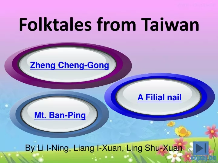 folktales from taiwan