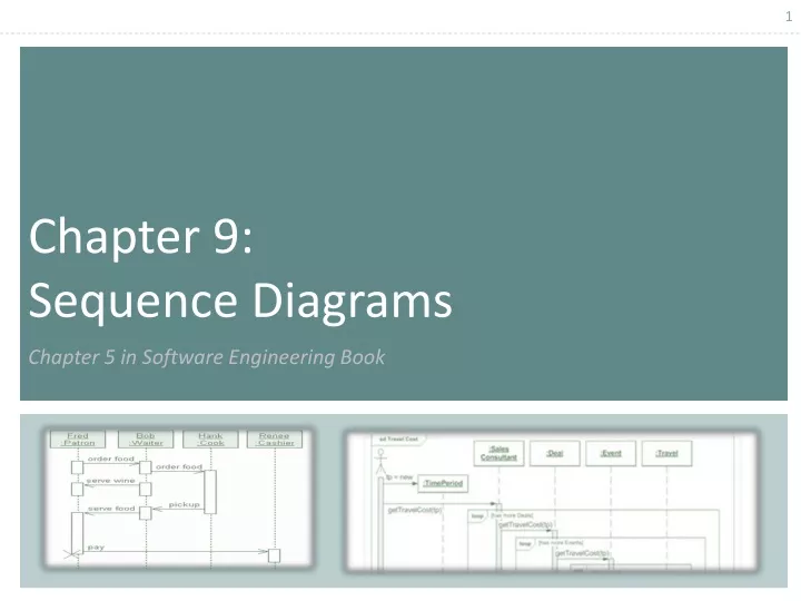 chapter 9 sequence diagrams chapter 5 in software
