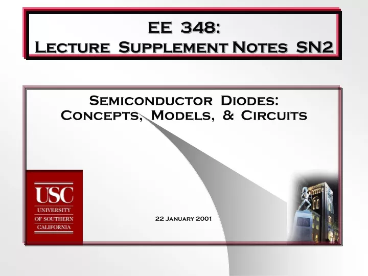 ee 348 lecture supplement notes sn2