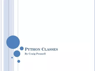 Ppt - Python Classes Powerpoint Presentation, Free Download - Id:12628774