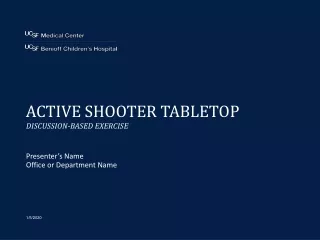 ACTIVE SHOOTER TABLETOP