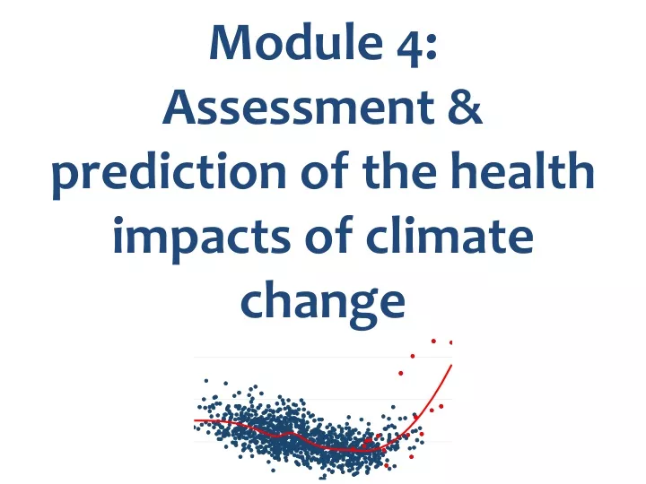 module 4 assessment prediction of the health impacts of climate change