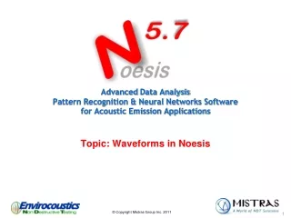 Topic: Waveforms in  Noesis