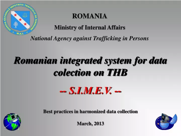 romania ministry of internal affairs national