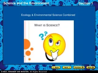 Ecology &amp; Environmental Science Combined
