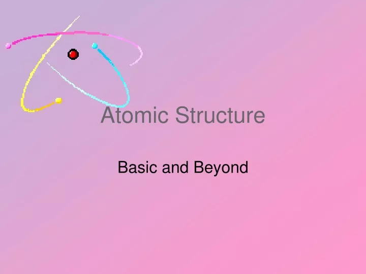 atomic structure