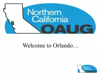 Welcome to Orlando…