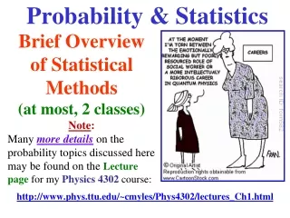 Probability &amp; Statistics