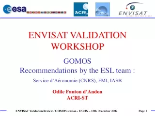 envisat validation workshop