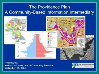Presented to: National Infrastructure of Community Statistics                  September 27, 2004