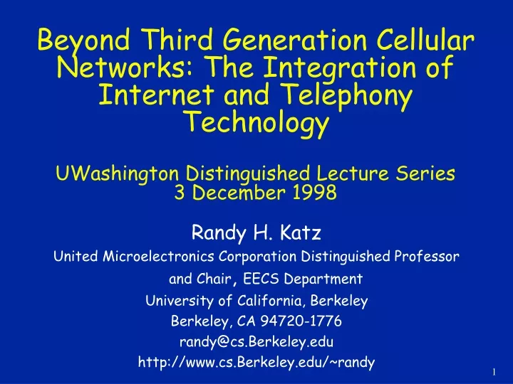 beyond third generation cellular networks