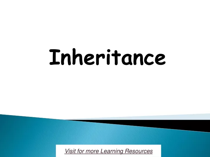 inheritance