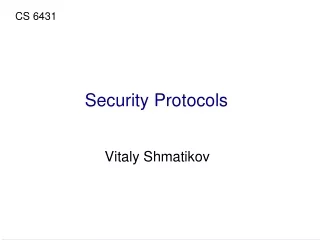 security protocols