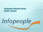 Infopeople Webcast Series: Health e-Shows - slide 1