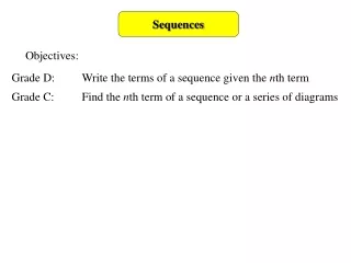 Sequences