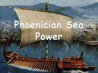 Phoenician Sea Power