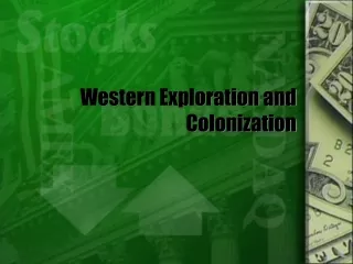 Western Exploration and Colonization