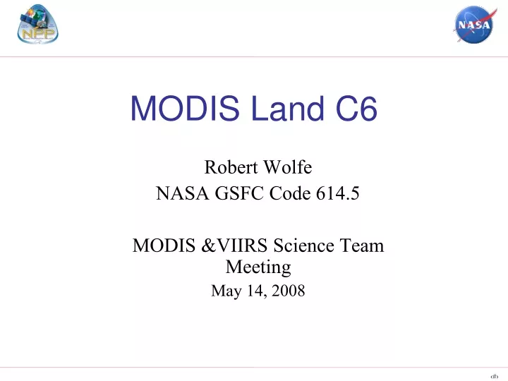 modis land c6