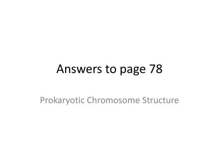 answers to page 78