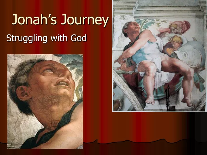 jonah s journey